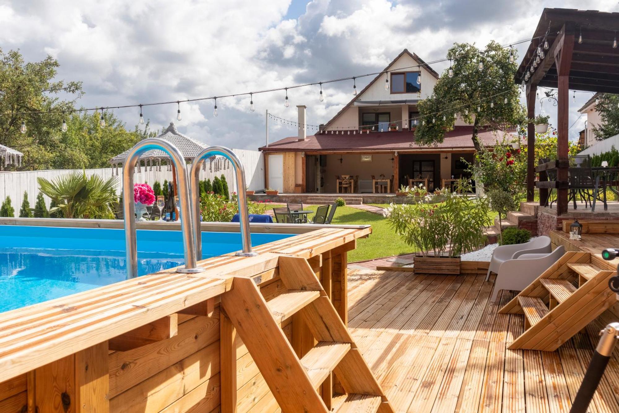 Hotel Vila Crisalia Sibiel -Sibiu Esterno foto
